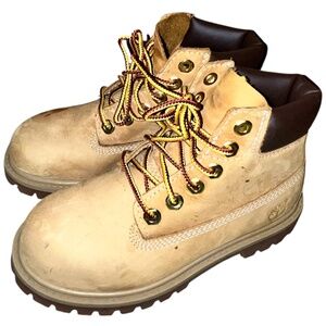 Timberland Toodler Boys’ Lace Up Boots Fall Winter Casual Footwear Sz-11